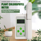 Professional Plant Chlorophyll Meter - 4-in-1 Precision Analyzer for SPAD, Nitrogen, Humidity & Temperature Plant Ecology Analyzer Yieryi