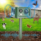 SJZ‑088 New 4‑Sided Solar‑Powered Rodent Repellent Yieryi