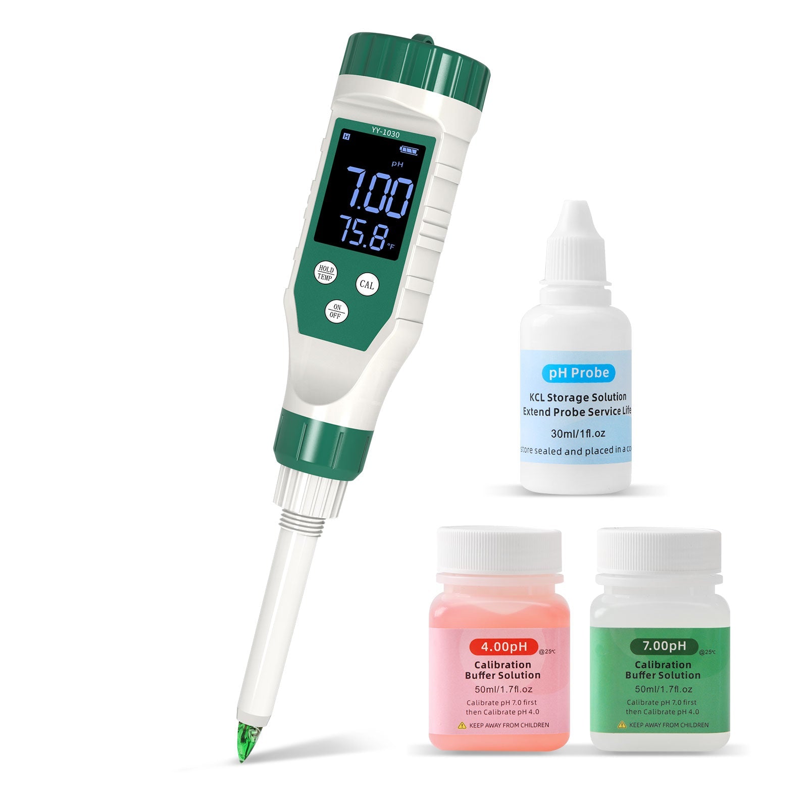 YIERYI pH Meter for Food, Digital Food pH Tester for Sourdough ,Bread ...
