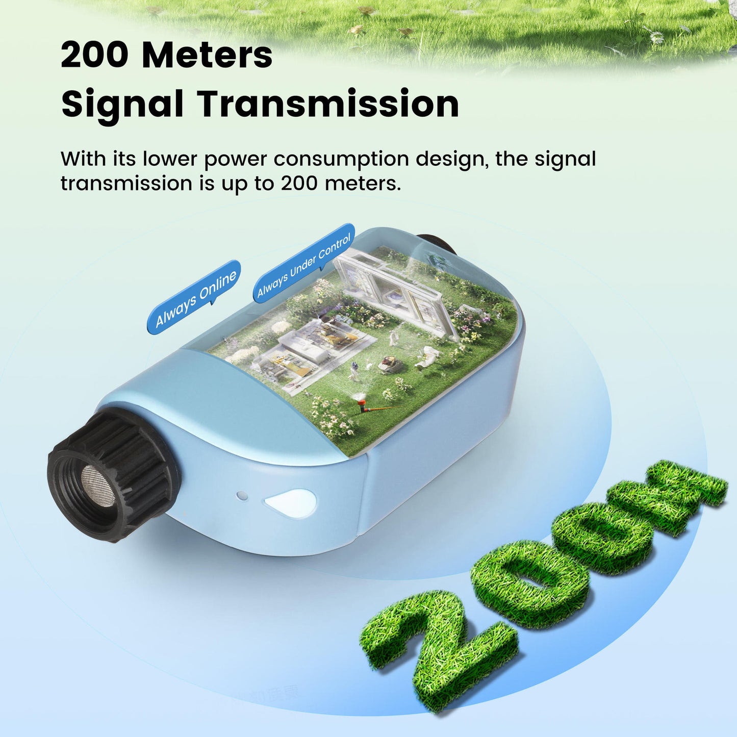 Automatic timer controlled irrigation controller Yieryi