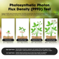 Photosynthetic PhotonFlux Density (PPFD) Test Yieryi