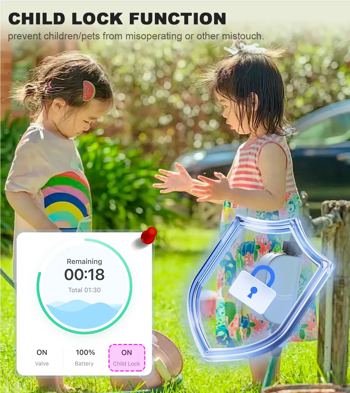 Automatic timer controlled irrigation controller Yieryi