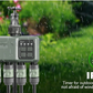 Smart 4-Zone WiFi + RF Water Timer, IPX5 Waterproof Outdoor Irrigation System with 500m Long Range, App Control for Garden Lawn Sprinkler Yieryi