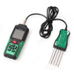 YG-09s9 9-in-1 PH/BC/salinity/fertility/nitrogen, phosphorus, potassium/temperature/humidity handheld soil tester can store and view 12 sets of records Yieryi