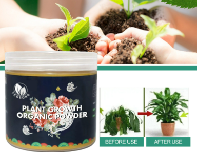 Plant Rooting & Growth Organic Powder - Universal Nutrient Powder for Tree & Fruit Tree Cuttings