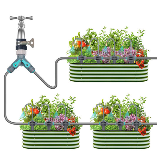 Drip Irrigation System for Efficient Watering – Perfect for Gardens, Orchards, Greenhouses, and More!