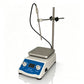 SH‑2S Digital Hotplate Magnetic Stirrer With Temperature Probe & Stainless‑Steel Support Stand, 2L Capacity, Heating & Stirring Laboratory Mixer for Reagent & Solution Mixing Yieryi
