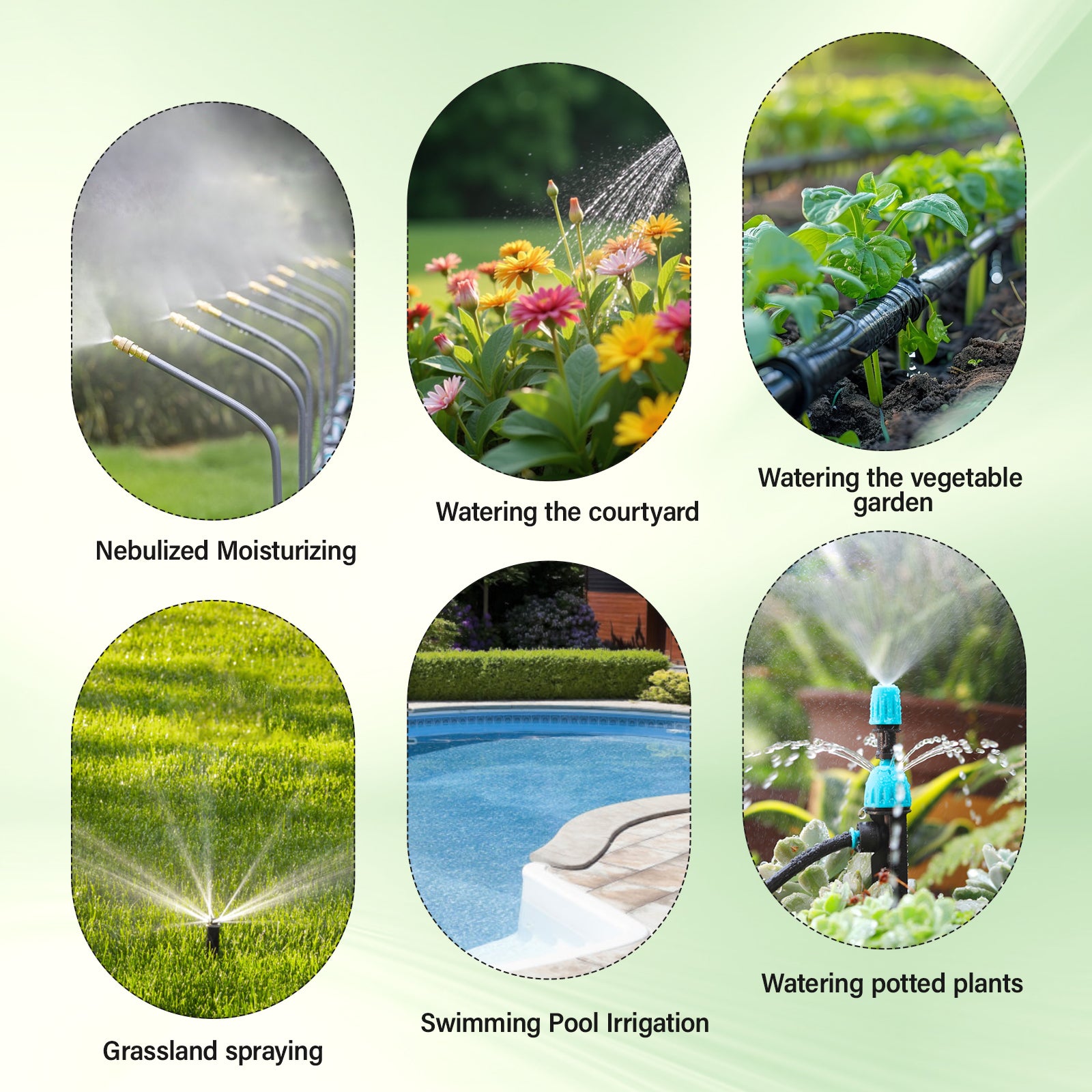 YIERYI Solar-Powered Smart Water Valve Controller with WiFi & Rain Sensor Yieryi