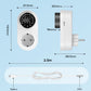 App Smart WiFi Thermostat Plug with LED Knob Screen Yieryi