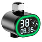 Hydropower generation, shower head universal water thermometer, baby bath, children's bathing, household visual LED digital display screen Yieryi