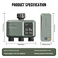 RF Wireless Three Outlets Irrigation Timer Weather-Sensitive Automatic Irrigation Controller 500meters Distance Connection APP Controlled Smart Garden Watering System Yieryi