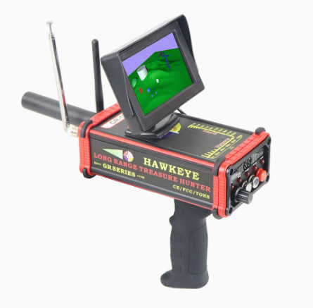 HAWKEYE GR-1000 Plus Long Range Underground Metal Detector - Gold, Silver, Copper, Diamond Finder with 25M Depth Detection & Real-Time Screen Display Yieryi