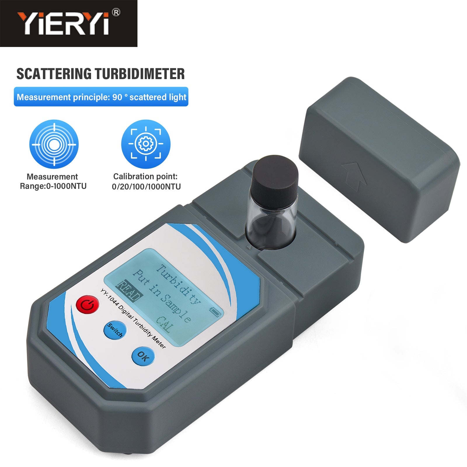 Portable Digital Turbidity Meter – Accurate Water Quality Testing Yieryi