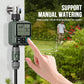 Smart Single-Outlet Irrigation Timer Rain Sensor & LCD Display