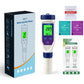 YY1090A 5in1 PH Salinity Temperature TDS EC Backlight PH Simultaneous Display Function Green Screen Rechargeable Version Yieryi
