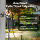 Wireless Zigbee Smart Water Flow Valve, Phone App Control Automatic Water Timer for Garden, Lawn, Vegetable Patch Yieryi