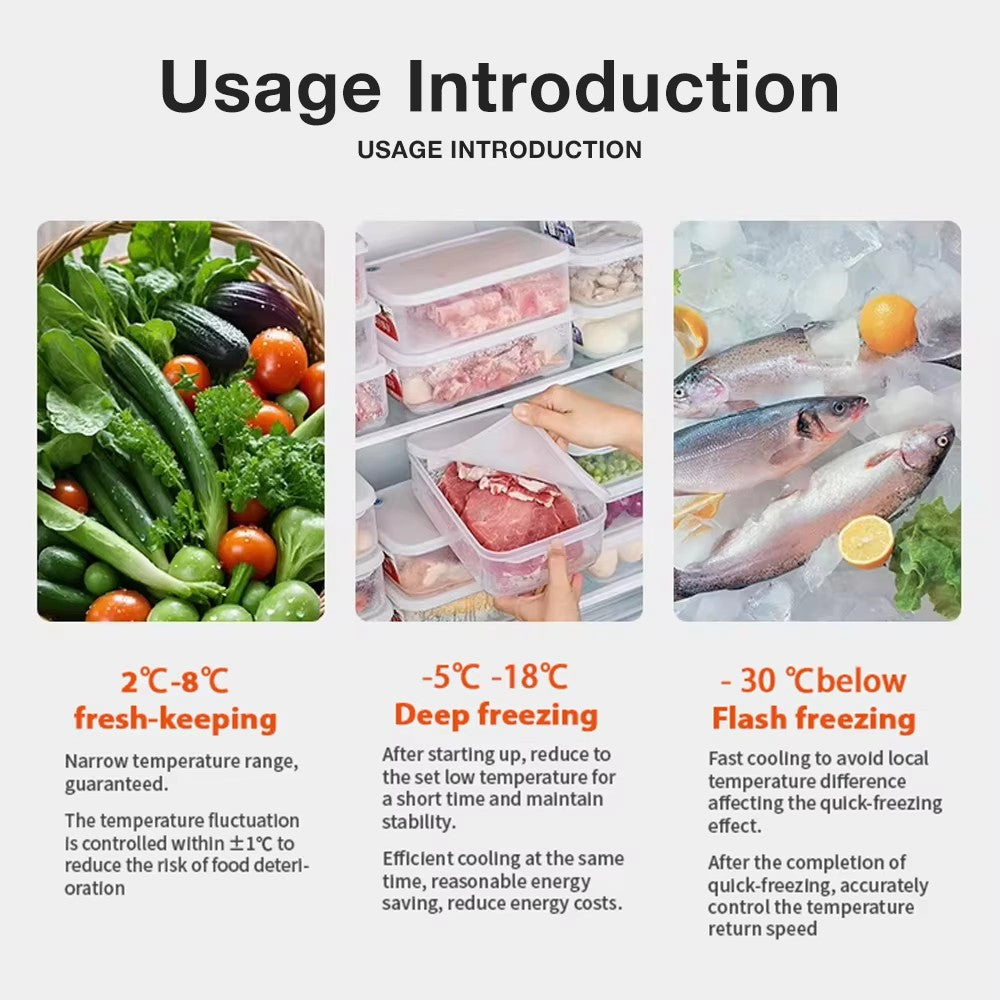 SH‑512E Refrigerator Temperature Controller, Cooling, Heating, Defrost & Fan Delay Start Freezer Thermostat Yieryi