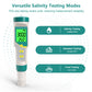 YIERYI 7-in-1 Waterproof Digital Water Quality Tester pH/EC/TDS/Salinity/S.G./ORP Meter for drinking water, aquariums, and hydroponics. Yieryi