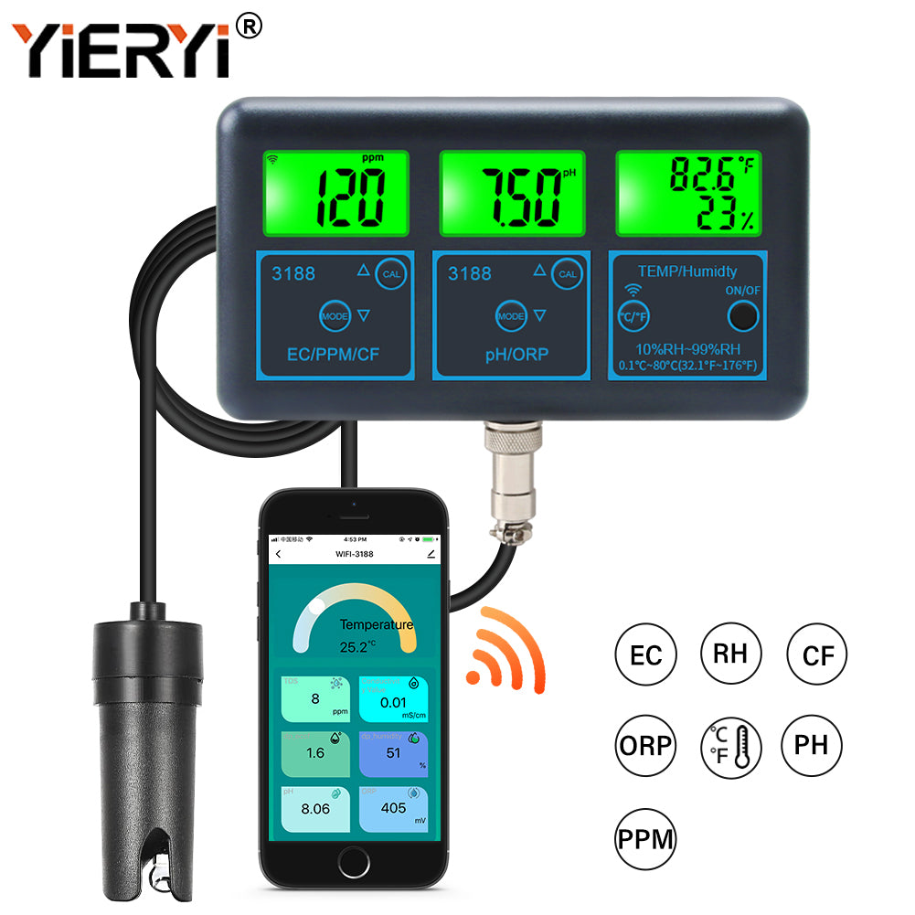 PH Messgerät, TDS/EC/Temperatur Tester Wassertester Trinkwasser, PH Meter TDS Messgerät für PH Messgerät, TDS/EC/Temperatur Tester Wassertester Trinkwasser, PH Meter TDS Messgerät für