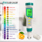 YIERYI 7-in-1 Waterproof Digital Water Quality Tester pH/EC/TDS/Salinity/S.G./ORP Meter for drinking water, aquariums, and hydroponics. Yieryi