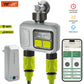 2-Zone Remote Smart Water Timer, Automatic Garden Irrigation Controller, Timed Plant Watering Device for Gardening Yieryi