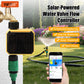 WiFi Solar Water Valve Flow Controller - Smart Irrigation Timer with Rain Sensor & USB Backup for Garden, Balcony, and Drip Irrigation Systems Yieryi