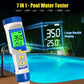 High Precision PH Meter7-in-1 EC/TDS/Salinity/ORP/Temperature/Specific Gravity Water Quality Tester For Spa & Hot Tub, Saltwater Pool, Aquarium, Aquaculture, Water Treatment Yieryi