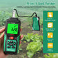 YG-09s9 9-in-1 PH/BC/salinity/fertility/nitrogen, phosphorus, potassium/temperature/humidity handheld soil tester can store and view 12 sets of records Yieryi