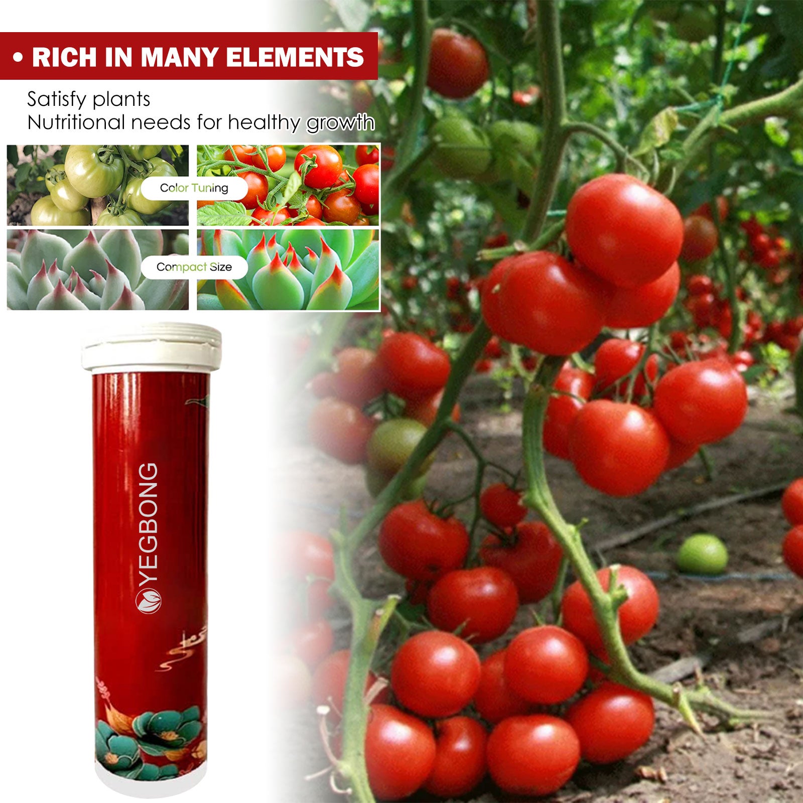 Slow-Release Plant Tablets – Boost Roots & Growth – Yieryi