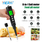 Soil Tester for PH, Nitrogen, Phosphorus, Potassium, EC, Fertility, Temperature &amp; Soil Moisture Yieryi