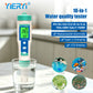 YY-1010S 10-in-1 Water Quality Test Pen | PH, TDS, EC, Salinity, ORP, H2, S.G, Temperature, Chlorine, Resistivity Yieryi