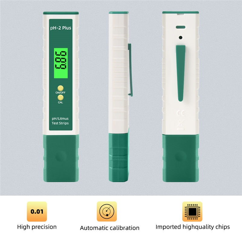 YIERYI pH-2 Plus Water Quality Test Pen – Accurate and Portable pH Meter