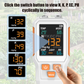 10‑in‑1 Digital Soil Tester, Color‑Screen Soil PH/EC/Fertility/N/P/K, Soil Temperature, Moisture, Light, Air Humidity & Temperature Multiparameter Soil Detector Yieryi