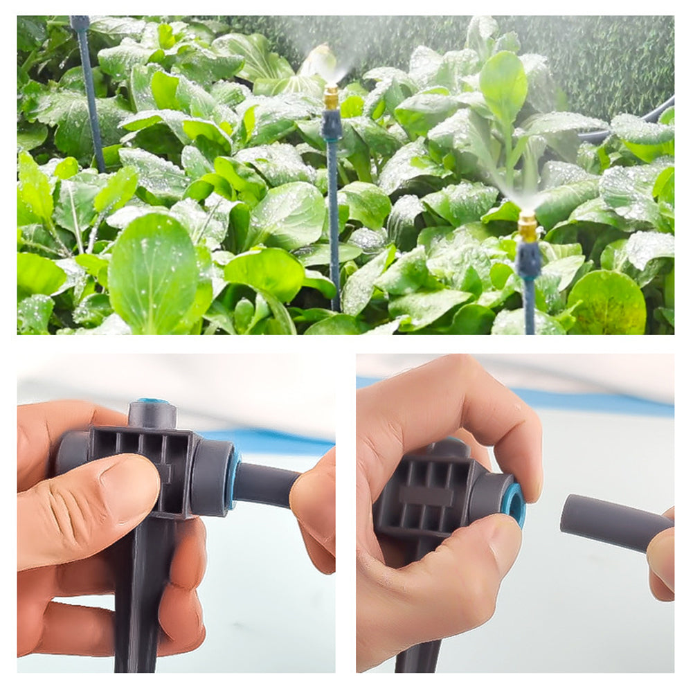 Automatic Irrigation System for Garden & Plants | Hydroponic Drip System for Garden, Orchard & Nursery | Complete Watering Kit with Adjustable Flow for Potted Plants & Flower Beds