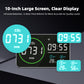 Smart Air Quality Monitor 10" HD Display · Tri-Color Alert System · Real-Time CO₂ Tracking Yieryi