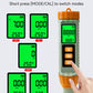 CL‑X41 Multi‑Functional Water Quality Tester Pen 4‑in‑1 Water Analyzer for pH Free Chlorine CL ORP and Temperature Yieryi