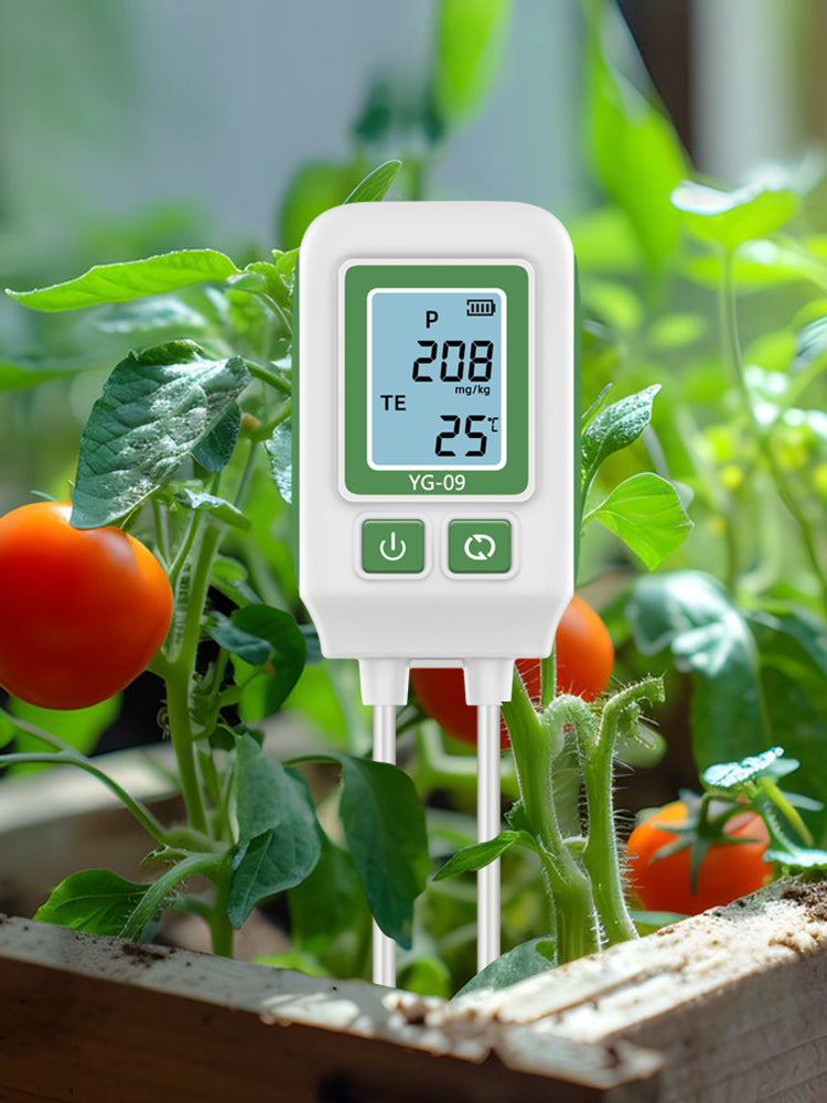 Jaxenor Bodem Tester - Intelligente Meststof Detector Meter NPK Sensor Tuinieren Tool Jaxenor Bodem Tester - Intelligente Meststof Detector Meter NPK Sensor Tuinieren Tool