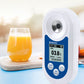 YIERYI Digital Brix Refractometer 0-55% Handheld Sugar Meter with ATC, Backlit LCD, and High Transmission Prism for Fruit, Juice, and Beverage Testing Yieryi