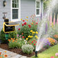 WiFi Solar Water Valve Flow Controller - Smart Irrigation Timer with Rain Sensor & USB Backup for Garden, Balcony, and Drip Irrigation Systems Yieryi