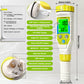 7in1 Water Quality Tester Pen pH H2 ORP TDS EC Salinity Temperature Meter for Aquarium Pool Drinking Water Yieryi