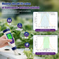 YY1090A 5in1 PH Salinity Temperature TDS EC Backlight PH Simultaneous Display Function Green Screen Rechargeable Version Yieryi