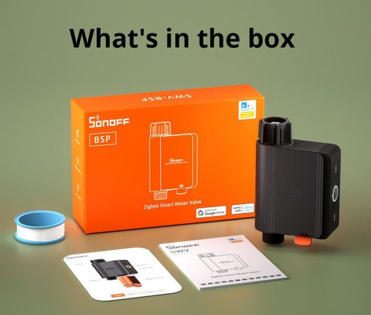 Wireless Zigbee Smart Water Flow Valve, Phone App Control Automatic Water Timer for Garden, Lawn, Vegetable Patch Yieryi