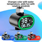 Hydropower generation, shower head universal water thermometer, baby bath, children's bathing, household visual LED digital display screen Yieryi