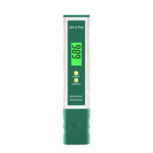 YIERYI pH-2 Pro Water Quality Test Pen – Precise pH and Temperature Tester for Drinking Water, Pools, and Aquatic Applications