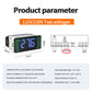 SH‑512E Refrigerator Temperature Controller, Cooling, Heating, Defrost & Fan Delay Start Freezer Thermostat Yieryi