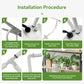 Indoor Smart Soil Moisture Detector Auto Watering Device, Programmable Drip Irrigation System for Potted Flowers & Herbs Yieryi