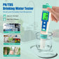 YY-1010S 10-in-1 Water Quality Test Pen | PH, TDS, EC, Salinity, ORP, H2, S.G, Temperature, Chlorine, Resistivity Yieryi