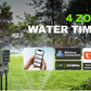 Smart 4-Zone WiFi + RF Water Timer, IPX5 Waterproof Outdoor Irrigation System with 500m Long Range, App Control for Garden Lawn Sprinkler Yieryi