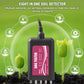 YIERYI 8-in-1 USB Soil Tester with Real-Time Monitoring: pH, Moisture, NPK, EC, Temperature & Fertility Sensor for Android/HarmonyOS Yieryi