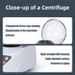 Mini Centrifuge, Laboratory Variable‑Speed Micro Centrifuge, Serum Separator for Veterinary & Pet Medical Use Yieryi